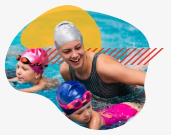 Kids Learning To Swim - Cursos De Natacion Para Niños, HD Png Download, Free Download