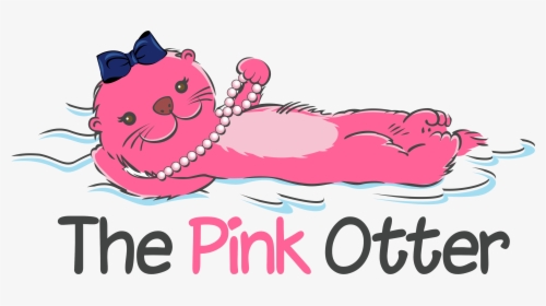 Pink Otter , Png Download, Transparent Png, Free Download