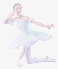 Little Ballerina Getting Ready Fto Take Make-up Class - Ballet Dancer, HD Png Download, Free Download