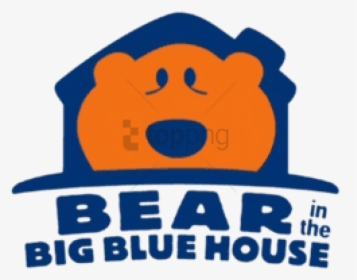 Free Png Download Bear In The Big Blue House Logo Clipart - Bear Inthe Big Blue House, Transparent Png, Free Download