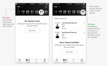 Annotated Filter Results Screen, HD Png Download, Free Download