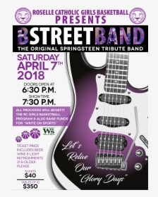 Rc Bstreet Band Poster - Electric Guitar, HD Png Download, Free Download