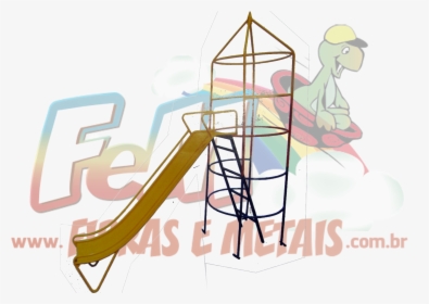 Escorregador Foguete Pequeno - Illustration, HD Png Download, Free Download