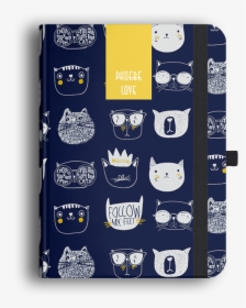 Picture Of The Cats Meow Luxury Journal - Cartoon, HD Png Download, Free Download