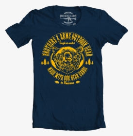 Bear Hands Tee 1 - Brothers & Arms Keep Calm And Reload, HD Png Download, Free Download