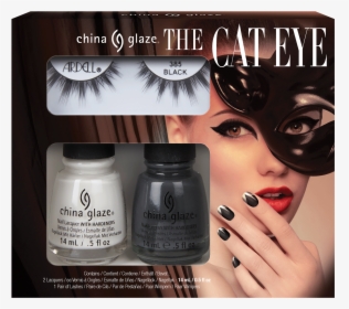 The Cat Eye Nail/lash Kit - Eye Liner, HD Png Download, Free Download