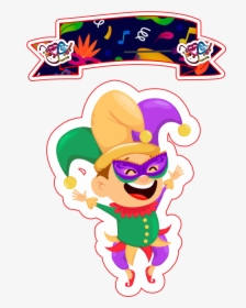 Bufón De Carnaval Dibujo, HD Png Download, Free Download