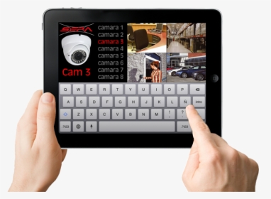 Camaras Cctv Sguridad Videovigilancia Vision Remota - Ipad Ordering, HD Png Download, Free Download