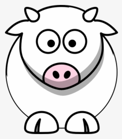 Cartoon Cow Drawing Png, Transparent Png, Free Download