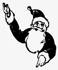 Santa Making A Gesture - Icon, HD Png Download, Free Download