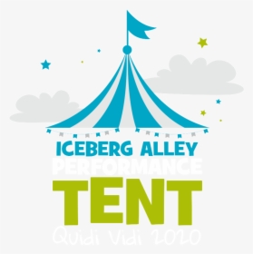 Iceberg Alley Performance Tent - Graphic Design, HD Png Download, Free Download