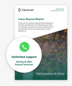 Clearoad Product Used Car Lease Buyout Consultation - Circle, HD Png Download, Free Download