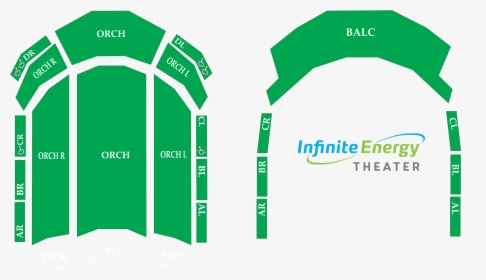 Infinite Energy Center Atlanta Seating Chart Kreeps, HD Png Download, Free Download
