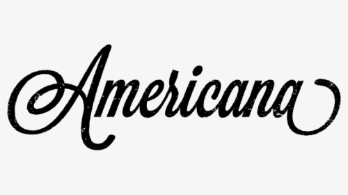 Americana Typography America Usa Lettering - Salão De Beleza, HD Png Download, Free Download