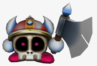 La Enciclopedia De Dream Land - Kirby Battle Royale Axe Knight, HD Png Download, Free Download
