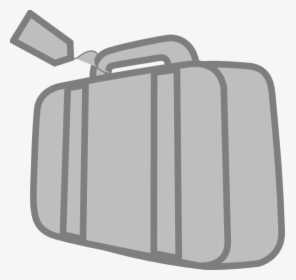 Suitcase Grey Clipart, HD Png Download, Free Download