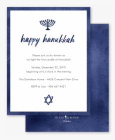 Hanukkah Invitation - Calligraphy, HD Png Download, Free Download