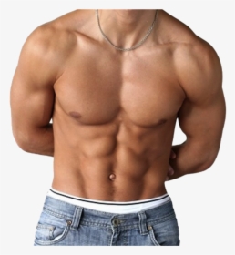 6 Pack Body Man , Png Download - Six Pack Abs, Transparent Png, Free Download