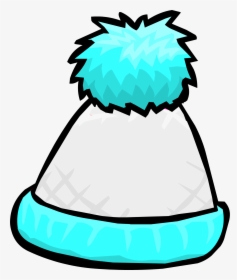 Club Puffle Rewritten Wiki - Pom Pom Hat Clipart, HD Png Download, Free Download