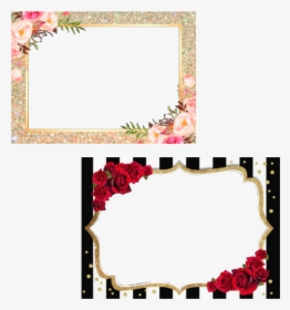 #glittersticker #glitter #frames - Picture Frame, HD Png Download, Free Download