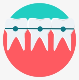 Dentist Brackets Dentista Frenos Diente - Circle, HD Png Download, Free Download