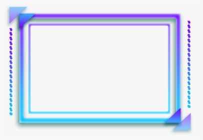Tech Wind Border Gradient Rectangle Png And Psd - Picture Frame, Transparent Png, Free Download
