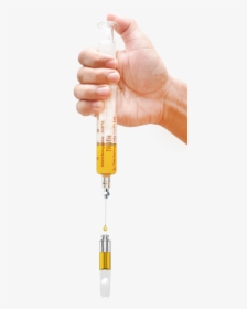 Glass Syringe - Hypodermic Needle, HD Png Download, Free Download