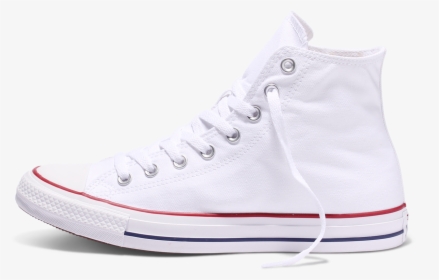 All Star Traditional Hi Top White Canvas - Walking Shoe, HD Png Download, Free Download