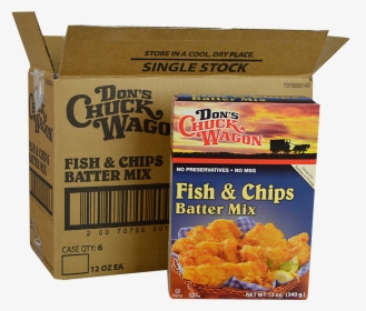 Don"s Chuck Wagon Fish & Chips Mix - Chuckwagon, HD Png Download, Free Download