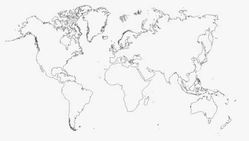 Blank World Map Large, HD Png Download, Free Download