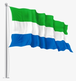 Sierra Leone Waving Flag Png Image, Transparent Png, Free Download