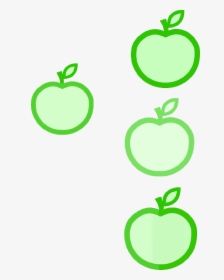 Red, Green, Apple, Food, Apples, Yellow, Cartoon - Granny Smith, HD Png Download, Free Download