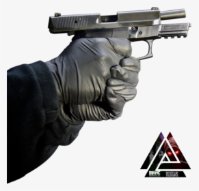 Transparent Gun In Hand Clipart - Airsoft Gun, HD Png Download, Free Download