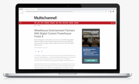 Pa Multichannel Wh - Laptop, HD Png Download, Free Download