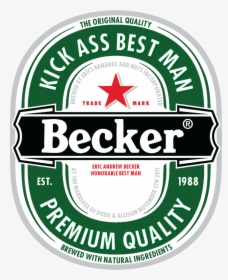 Etiquettes De Bières Heineken , Png Download - Heineken Bier Logo, Transparent Png, Free Download