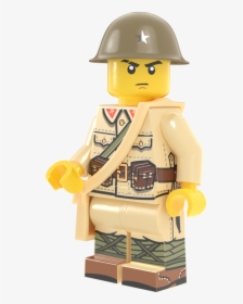 Wwii Japanese Soldier V2 - Ww2 Lego Japanese, HD Png Download, Free Download