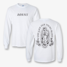 Guadalupe Long Sleeve T-shirt - Børns T Shirt, HD Png Download, Free Download