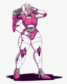 0 Fictional Character - Transformers Arcee Digital Know Your Meme, HD Png Download, Free Download