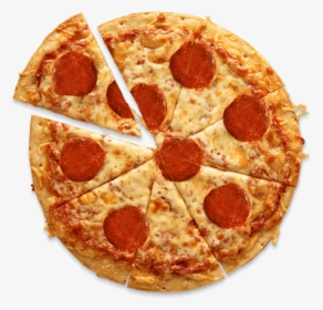 Aerial View Of A Cauliflower-crust Pepperoni Pizza - Transparent Cheese Pizza Png, Png Download, Free Download