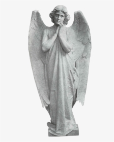 Adoring Angel Granite Statue - Angel Marble Statues Png, Transparent Png, Free Download