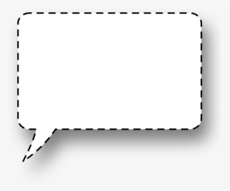 Free Vector Speech Bubble - Transparent Background Square Speech Bubble Png, Png Download, Free Download