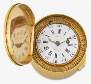 18th-century French Gold Snuff Box And Watch - Quartz Clock, HD Png Download, Free Download