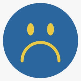 Sad Face Sticker By Refinery29 - Circle, HD Png Download, Free Download