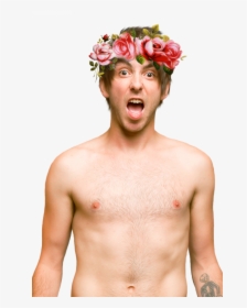 Alex Gaskarth, All Time Low, And Atl Image - Shirtless Man Png, Transparent Png, Free Download