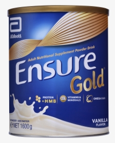 Ensure Gold - Caffeinated Drink, HD Png Download, Free Download