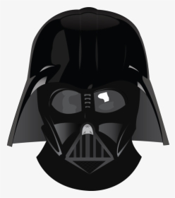Anakin Skywalker Luke Skywalker Clip Art - Darth Vader Head Png, Transparent Png, Free Download