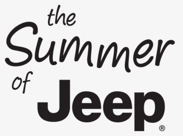 Summer Of Jeep Sales Event Near Traverse City, Mi - Summer Of Jeep Logo, HD Png Download, Free Download
