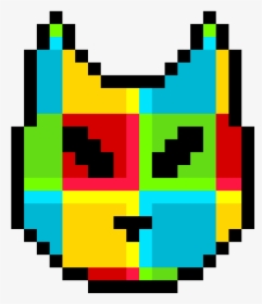 Marionette Fnaf Pixel Art , Png Download - Cat Head Pixel Art, Transparent Png, Free Download