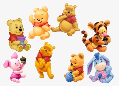 Transparent Winnie The Pooh Png - Baby Pooh And Friends, Png Download, Free Download