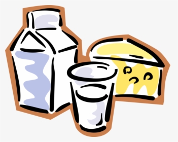 Transparent Cheese Clipart Png - Dairy Foods Clip Art, Png Download, Free Download